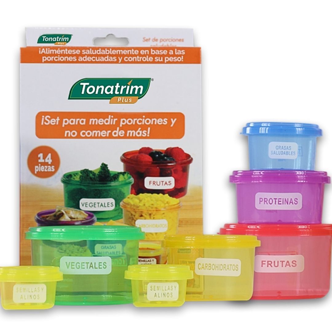 Tonatrim Set de Porciones Saludables